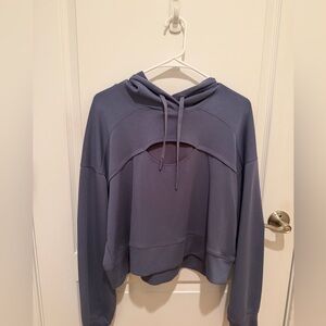 Women's Blue Athletic Hoodie
